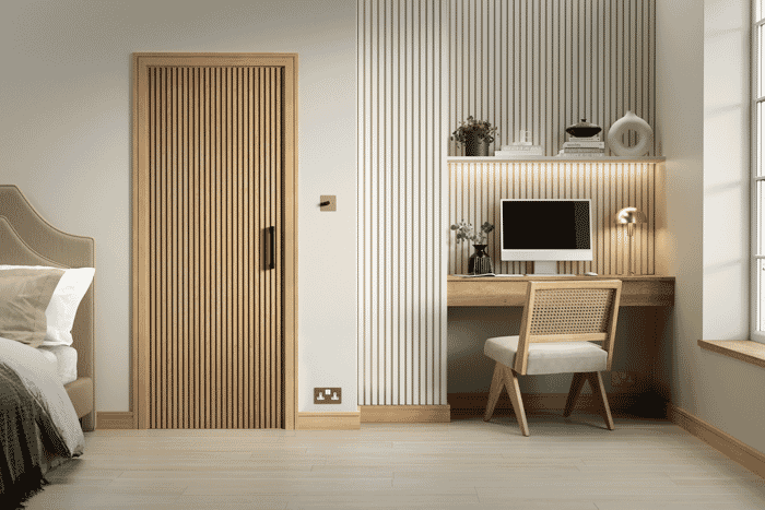 610x1981x35mm (24") Brisbane Oak - Prefinished Internal Doors