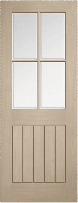 Mexicano 4L Blonde Oak Prefinished Internal Door Set