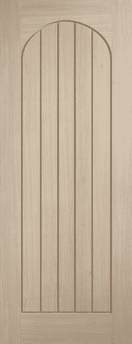 Mexicano Arch Top Blonde Oak - Prefinished Internal Doors
