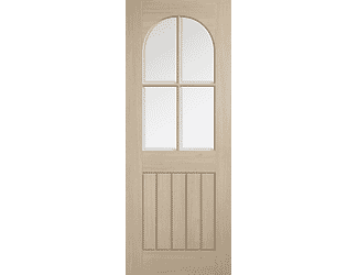 Mexicano 4L Arch Top Blonde Oak - Prefinished Internal Doors