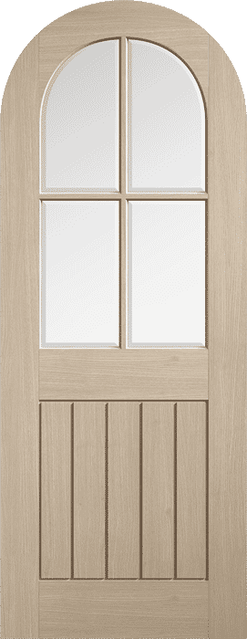 Mexicano 4L Curve Top Blonde Oak - Prefinished Internal Doors