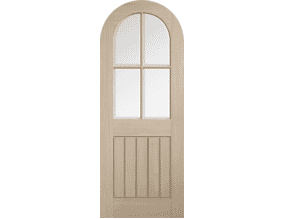 Mexicano 4L Curve Top Blonde Oak - Prefinished Internal Doors