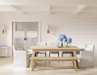 Sutton Reeded Glazed Blonde Oak Internal Doors