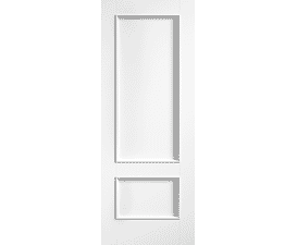 726x2040x44mm Murcia 2 Panel White Fire Door