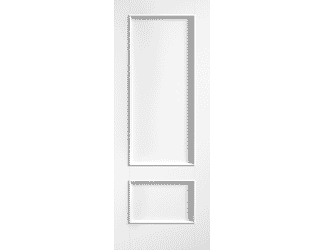 Murcia 2 Panel White Fire Door