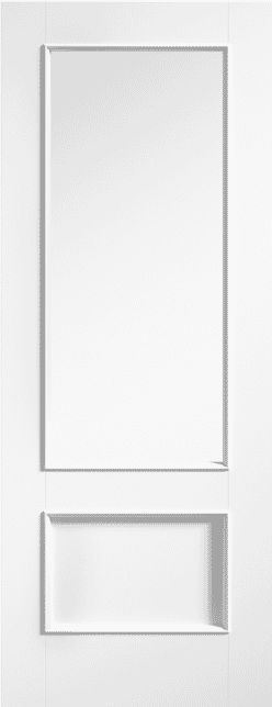 Murcia Clear Glazed White Internal Doors
