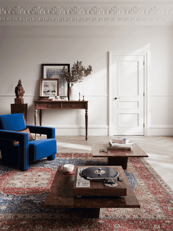 Toledo 3 Panel White Door