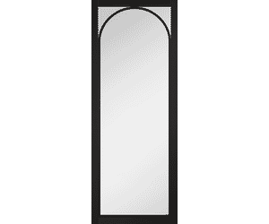 Melrose Black - Clear Glass Internal Doors