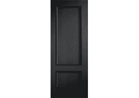 726x2040x40mm Murcia 2 Panel Black - Prefinished Internal Doors