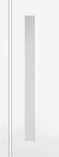 Sierra Blanco 1L Clear Glass White Internal Doors