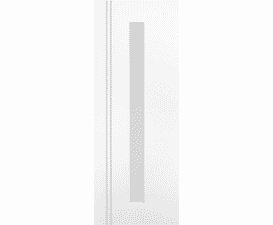 Sierra Blanco 1L Clear Glass White Internal Doors