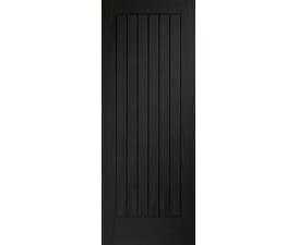 610x1981x44mm (24") Suffolk Americano Black Oak - Prefinished Fire Door