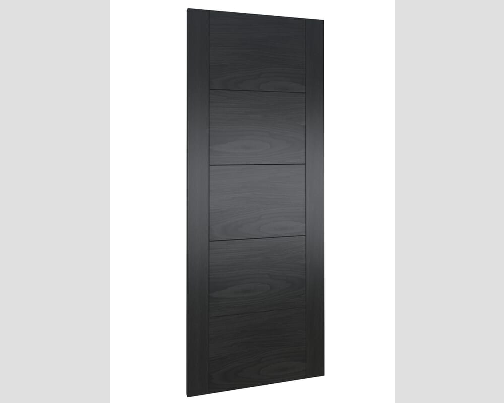 686x1981x44mm (27") Iseo Black Oak - Prefinished Fire Door