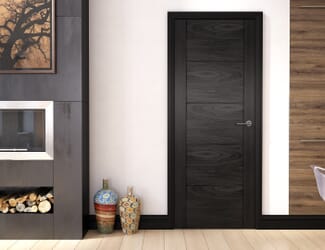 ISEO Black Oak Solid Core - Prefinished Internal Doors