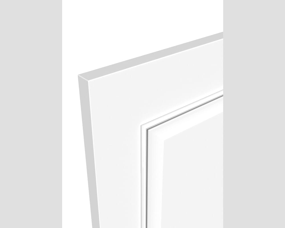 686x1981x44mm (27") Kent White - Prefinished Fire Door