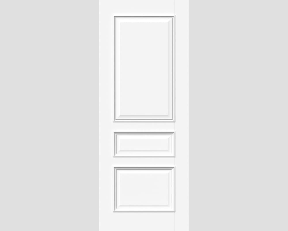 686x1981x44mm (27") Kent White - Prefinished Fire Door