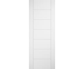 Linear 7 Panel White Laminate Internal Doors