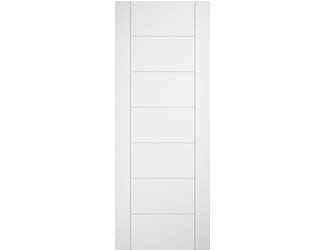 Linear 7 Panel White Laminate Internal Doors