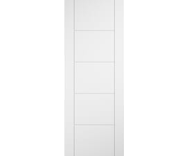 Ladder 5 Panel White Laminate Internal Doors