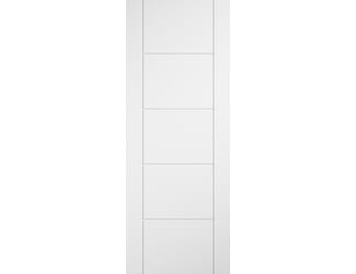 Ladder 5 Panel White Laminate Internal Doors