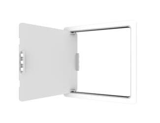 White Plastic Access Panel Inspection Hatch