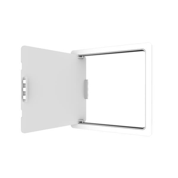 White Plastic Access Panel Inspection Hatch