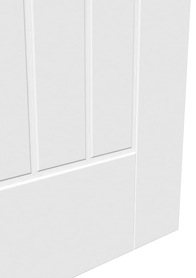 White Smooth Mexicano Door