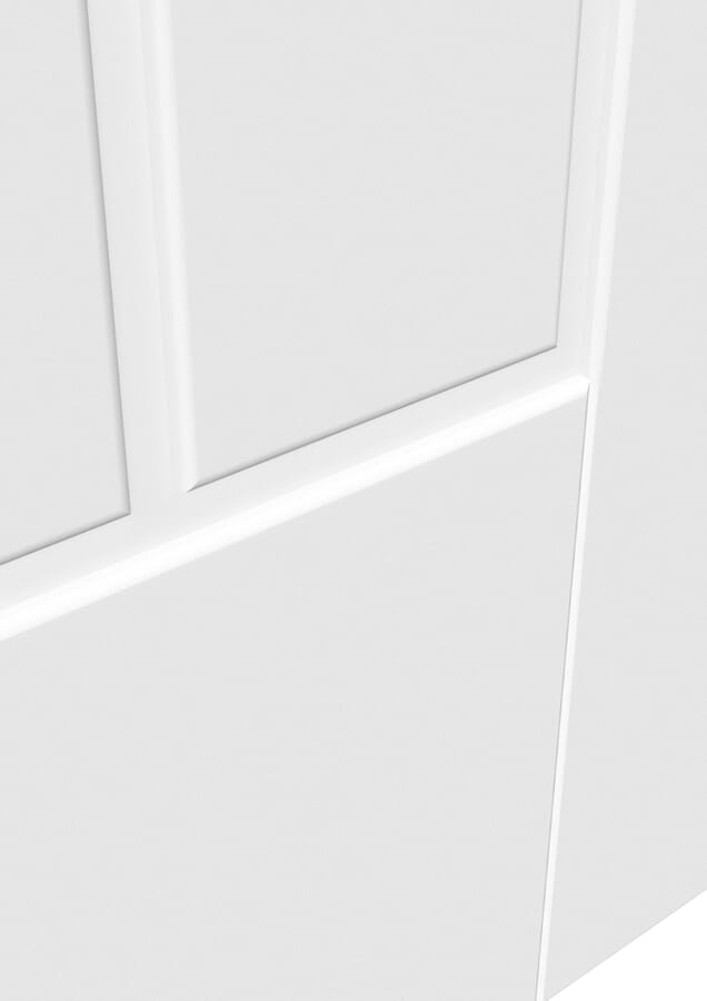 White Smooth Mexicano Door