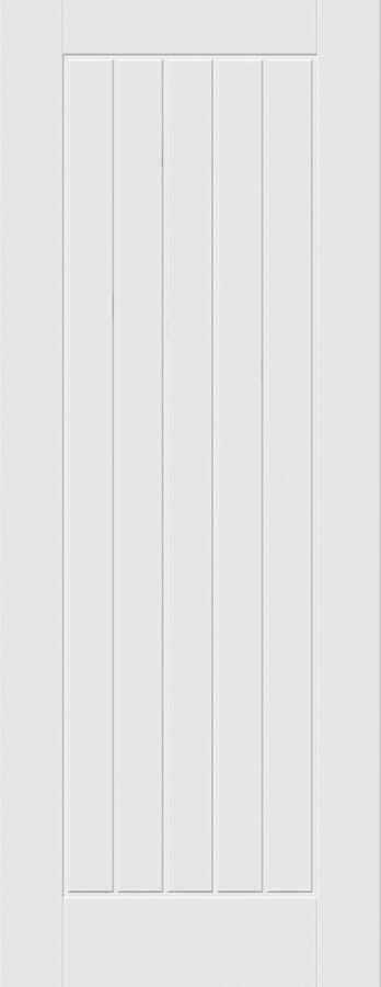 White Smooth Mexicano Door