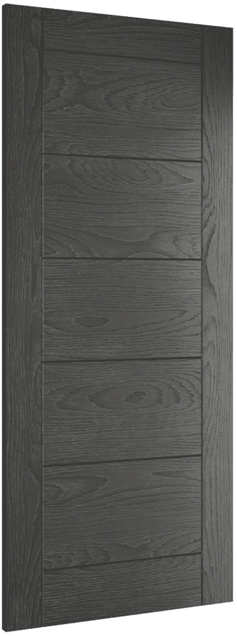 Seville Brushed Black Oak Glazed – Prefinished Door
