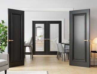 Blenheim Black - Prefinished Internal Doors