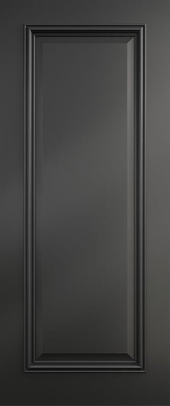 762x1981x44mm (30") Blenheim Black - Prefinished Fire Door