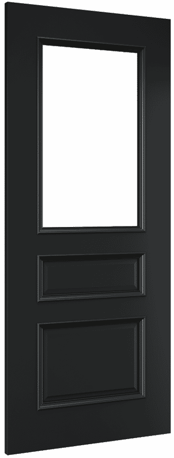 Windsor Black Glazed – Prefinished Door