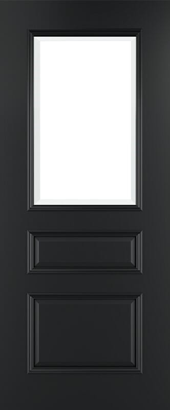 Windsor Black Glazed - Prefinished Internal Doors