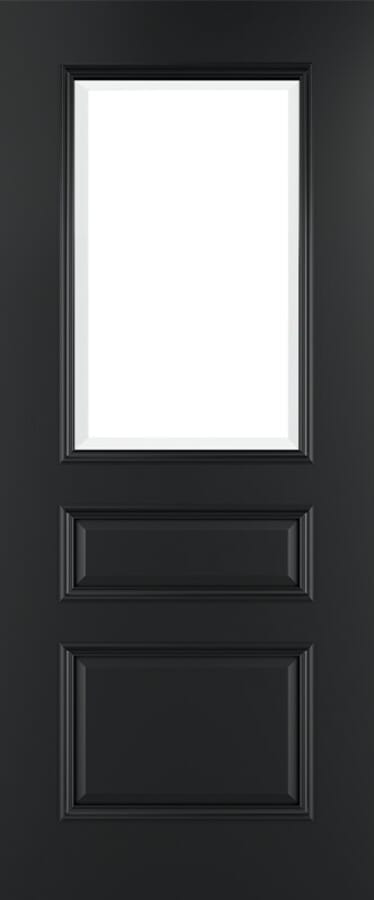 Windsor Black Glazed – Prefinished Door