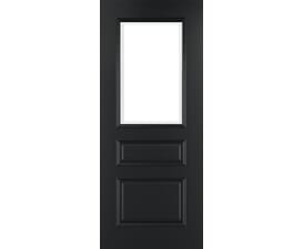 Windsor Black Glazed - Prefinished Internal Doors