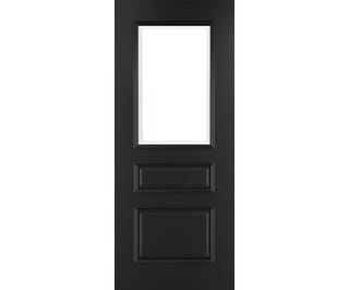 Windsor Black Glazed - Prefinished Internal Doors