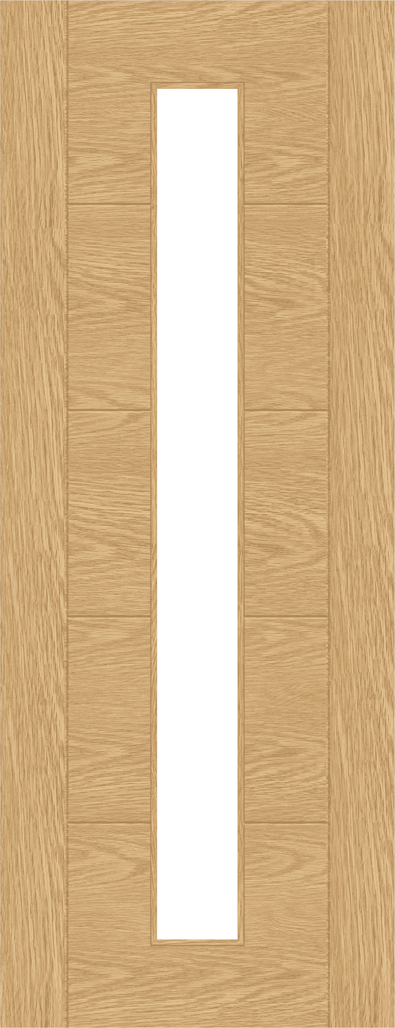 Essentials Iseo Oak 1 Light Internal Doors