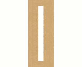 Essentials Iseo Oak 1 Light Internal Doors