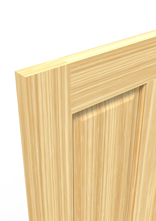 Traditional Victorian Clear Pine 4 Panel Fire Door