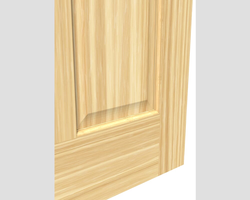 762x1981x35mm (30") Traditional Victorian Pine 4 Panel Internal Doors
