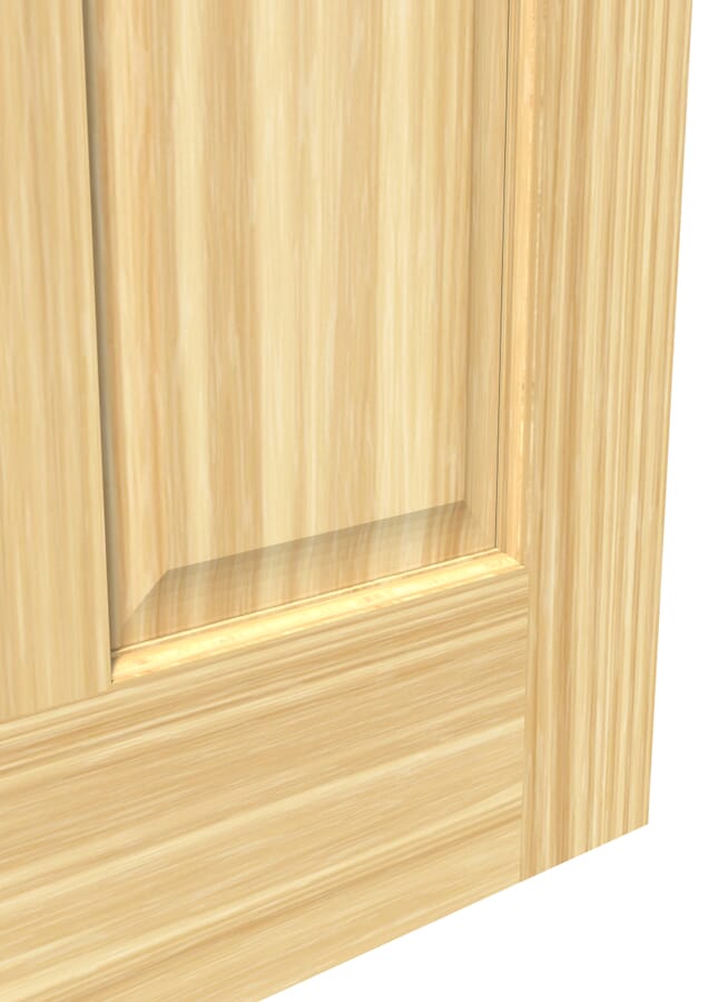 Traditional Victorian Clear Pine 4 Panel Fire Door