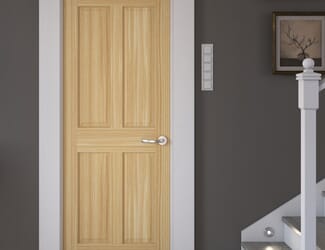 Traditional Victorian Clear Pine 4 Panel Internal Doors