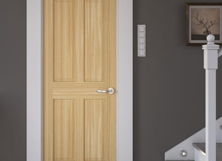 Traditional Victorian Clear Pine 4 Panel Internal Doors