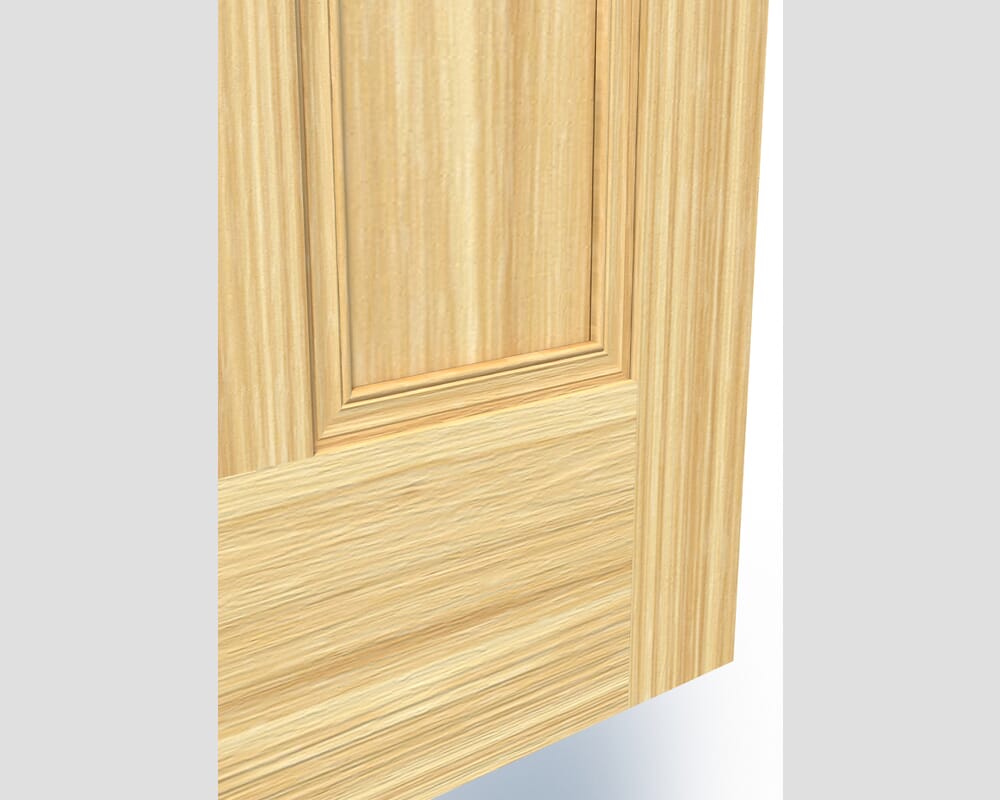 762x1981x35mm (30") Islington Clear Pine 4 Panel Internal Doors