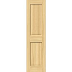 Traditional Victorian Clear Pine 2 Panel Door
