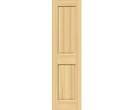 Traditional Victorian Clear Pine 2 Panel Internal Doors