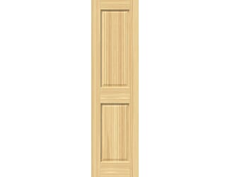 Traditional Victorian Clear Pine 2 Panel Internal Doors