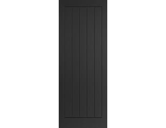 Cottage Black Moulded Internal Doors