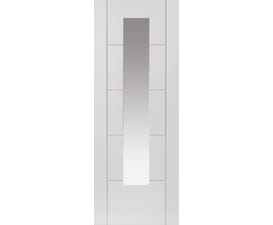 Tigris White Primed Slim Glazed Internal Doors